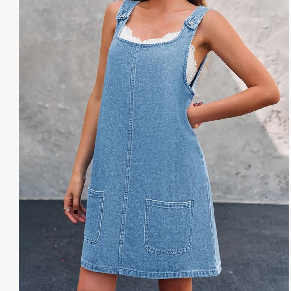 Women's Blue Denim Dress